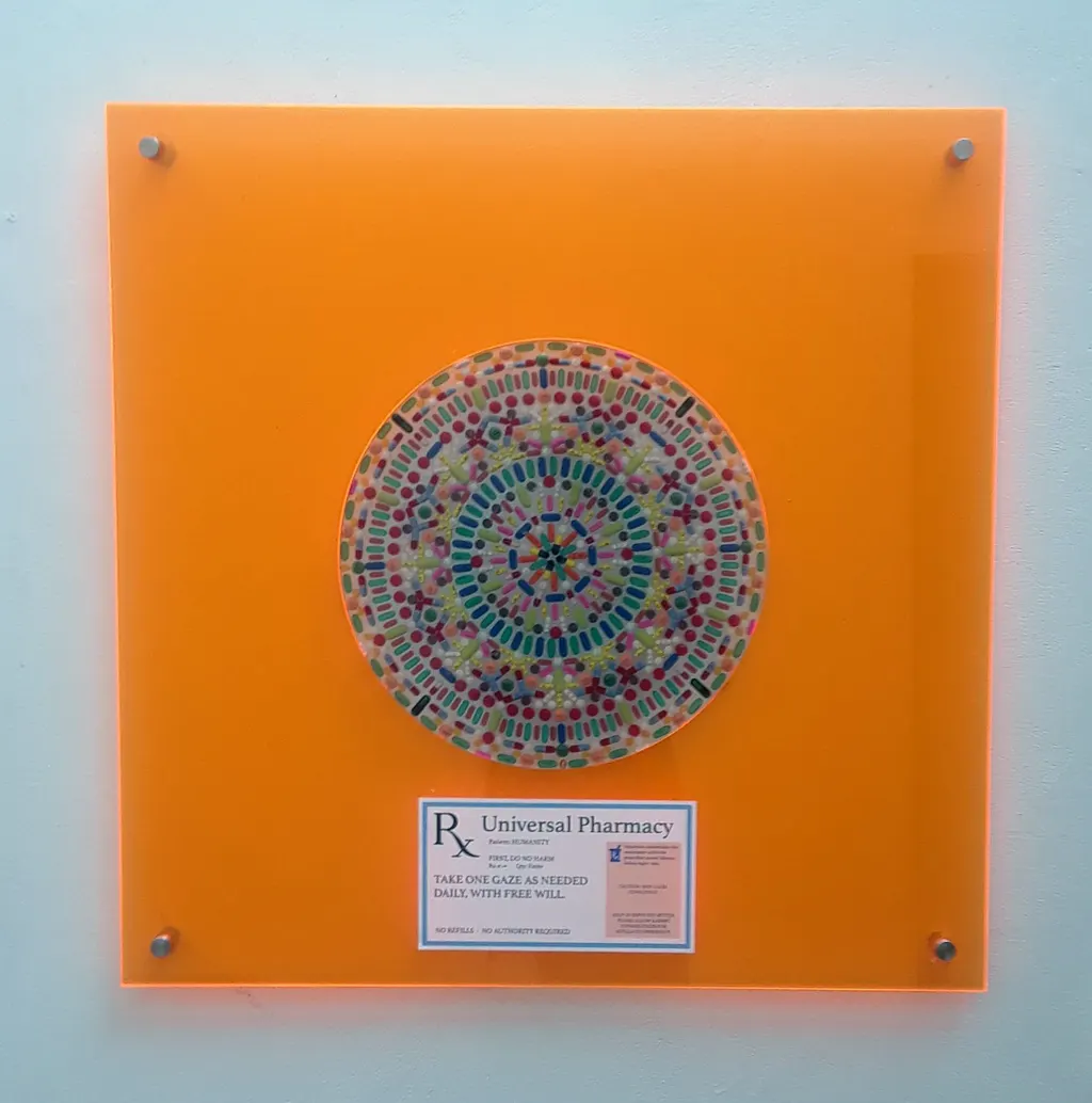 The work on the wall
